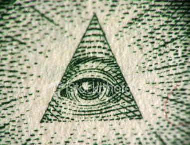 eye of the dollar bill