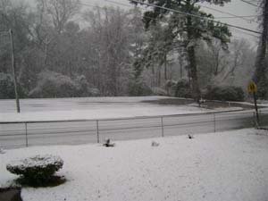 Snow Milledgeville